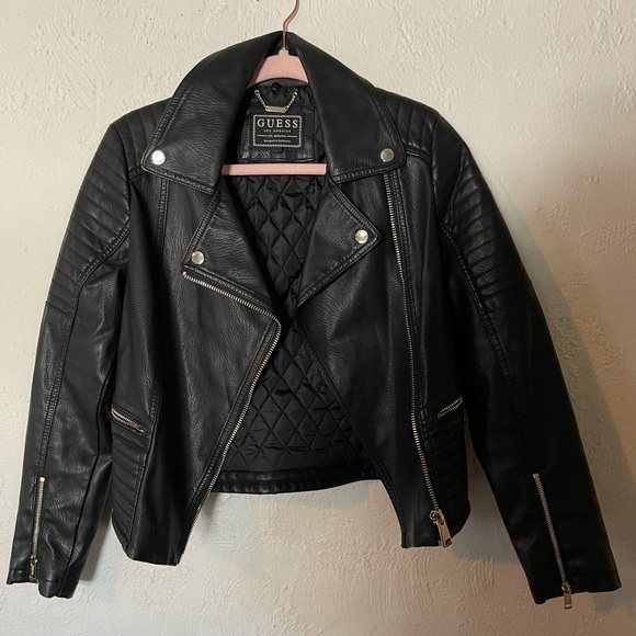 Guess Women's Quilted Black Jacket - Picture 1 of 7